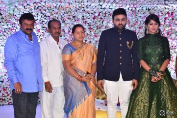 Celebs at Talasani Srinivas Yadav Daughter Wedding Reception